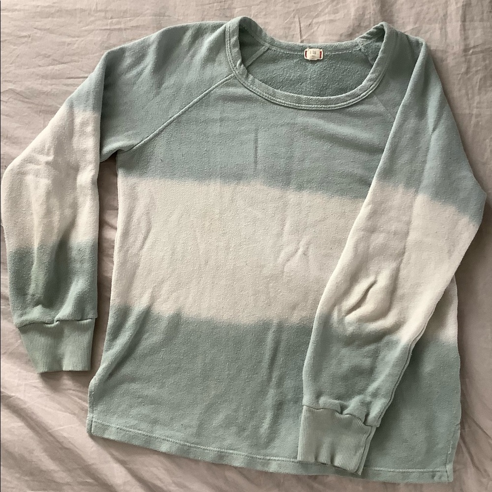 T.la terry cloth ombré top